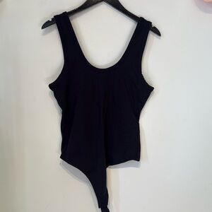 NUUDS tank style bodysuit black large